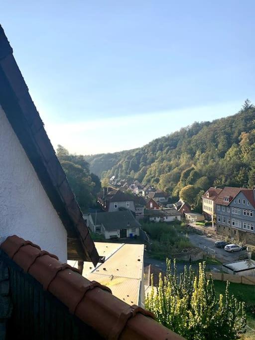 Ferienwohnung Am Hang Mit Malerischer Aussicht Osterode am Harz Esterno foto
